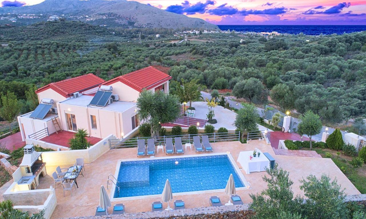 Aqua Blue Villas With Heated Pool Mathes Экстерьер фото